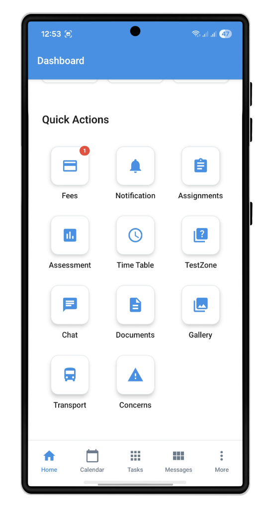 Parent App Interface